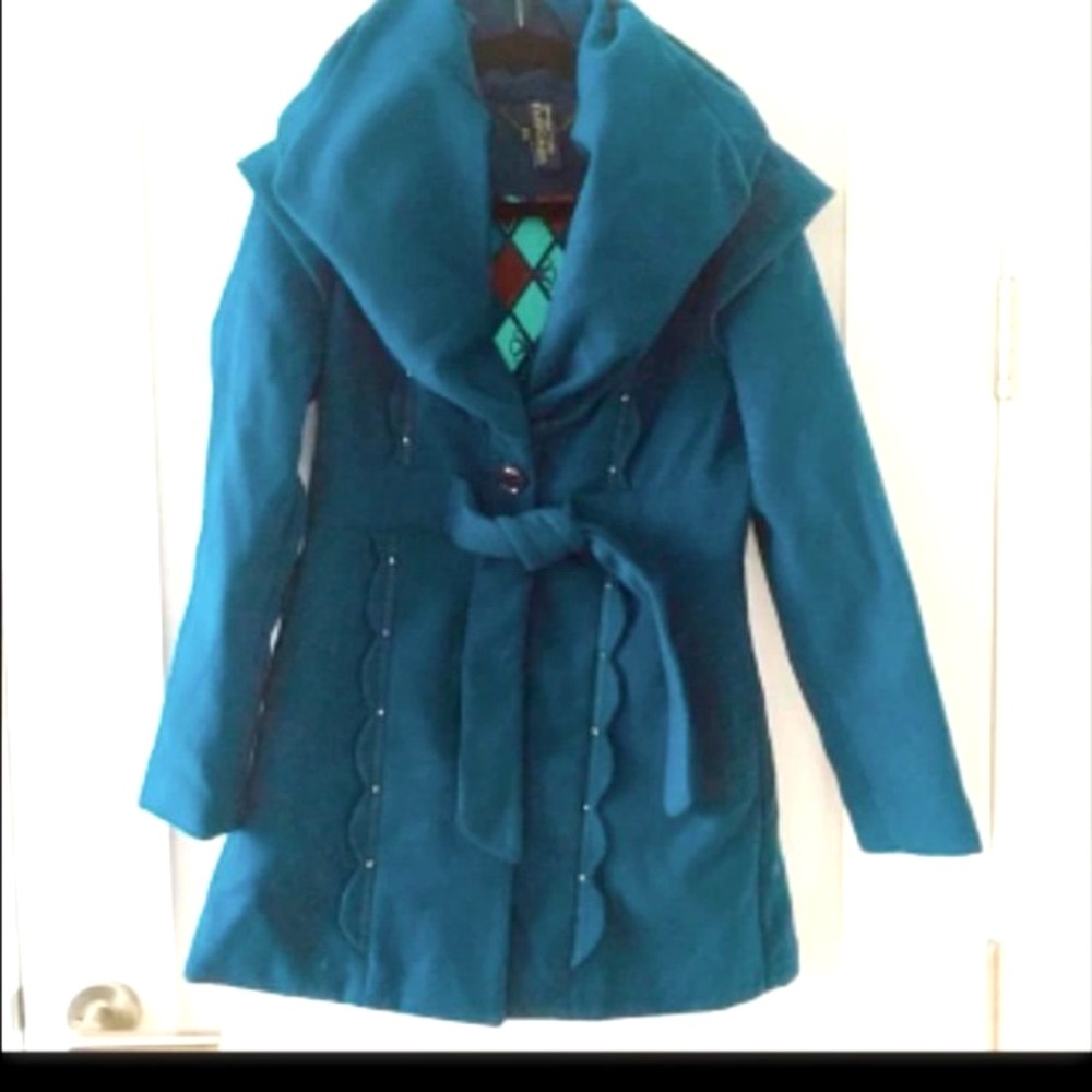 Anthropologist Ringspun Winter Coat Size 2/XS /S